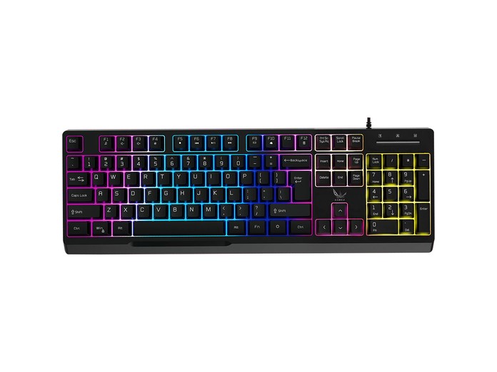 Bàn phím Gaming có dây Zadez G-850K chính diện