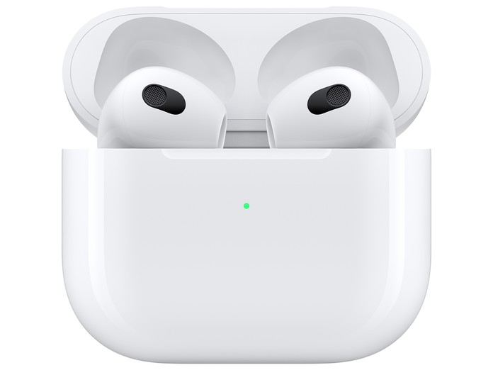 Tai nghe Bluetooth Apple AirPods 3 MME73ZP/A_V chính diện hộp mở nắp