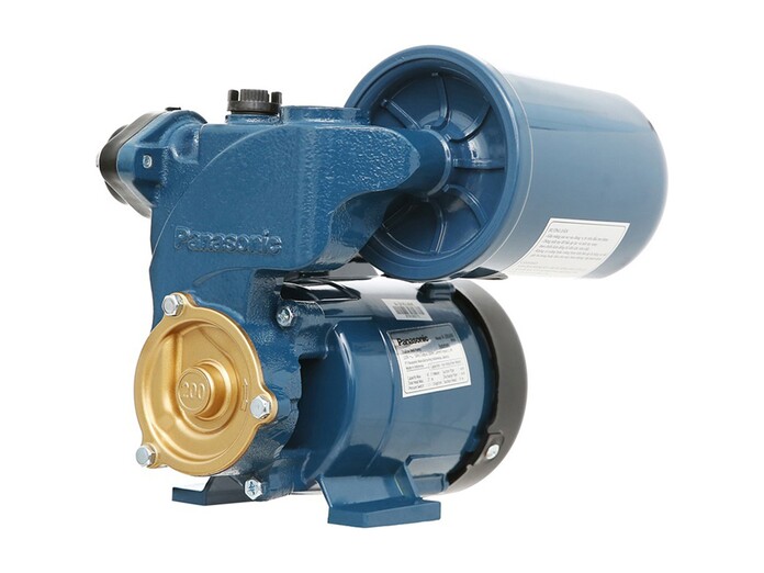 Máy bơm nước tăng áp Panasonic A-200JAK-SV5 mặt nghiêng