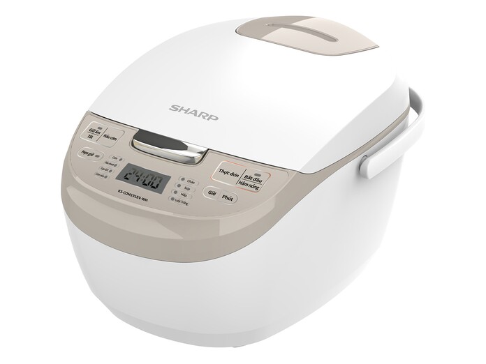 Nồi cơm điện tử Sharp 1.8 lít KS-COM191EV-WH