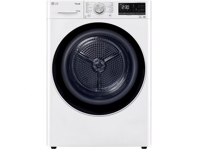 10057540-Máy sấy quần áo LG Inverter 10.5 kg DVHP50W