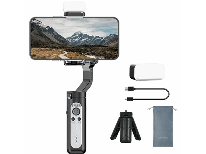 10058450-Tay cầm chống rung cho điện thoại HOHEM XE Kit (Đen)