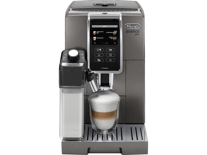 Máy pha cà phê Delonghi ECAM370.95.T mặt chính diện