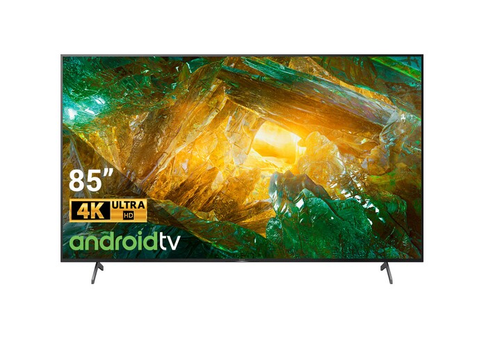 Android Tivi Sony 4K 85 inch KD-85X8000H VN3 mặt chính diện