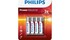 Pin AAA 4 viên Alkaline Philips LR03P4B