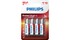 Pin AA 4 viên Alkaline Philips LR6P4B