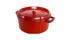 Nồi gang tròn Staub 22cm (Cherry)