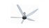 Quạt trần KDK T60DW chính diện