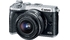 Máy ảnh Canon EOS M6 Kit 15-45mm (bạc) màn hình lật xoay cảm ứng 3 inch