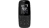 Điện thoại di động Nokia 105 Dual Sim 2017 đen sở hữu thiết kế đơn giản, tiện dụng