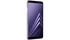 Điện thoại Samsung Galaxy A8+ 2018 màu tím bên trái