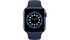 Apple Watch S6 LTE 44mm vỏ nhôm dây cao su Xanh lam mặt chính diện