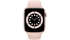 Apple Watch S6 LTE 44mm Vỏ nhôm Dây cao su Hồng mặt chính diện
