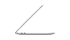 Laptop MacBook Pro M1 13.3 inch 256GB MYDA2SA/A Bạc mặt cạnh bên