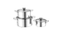Bộ nồi inox 1 đáy Sunhouse SH114 chất liệu inox