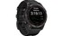 Đồng Hồ Garmin Fenix 7 Sapphire Solar 47mm Xám Carbon Dây Đen nghiêng trái