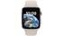 Apple Watch SE GPS 44mm viền nhôm dây silicone Starlight MNJX3VN/A chính diện
