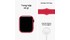 Apple Watch S8 LTE 45mm viền nhôm dây silicone Đỏ MNKA3VN/A bộ