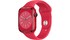 Apple Watch S8 GPS 45mm viền nhôm dây silicone Đỏ MNP43VN/A nghiêng trái