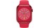 Apple Watch S8 GPS 45mm viền nhôm dây silicone Đỏ MNP43VN/A chính diện