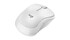 Chuột không dây Logitech Bluetooth M240 Silent Trắng mặt nghiêng bên trái