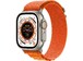 Apple Watch Ultra LTE 49mm viền Titanium dây Orange Alpine Loop size M MQFL3VN/A nghiêng trái